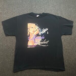 Gildan Country Mens 2XL Black Miranda Lambert Four The Record Graphic T-Shirt